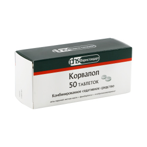 Купить: Корвалол 50 шт таблетки