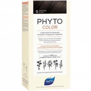 Купить: Phyto color №5 (светлый шатен) краска для волос