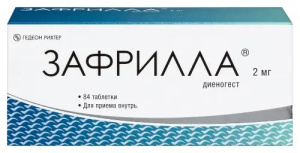 Купить: Зафрилла 2 мг 84 шт таблетки