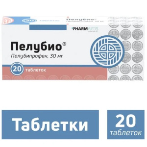 Купить: Пелубио 30 мг 20 шт таблетки
