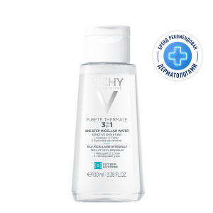 Купить: Vichy Purete Thermale 100 мл вода мицеллярная с минералами для чувствительной кожи