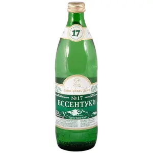 Купить Ессентуки №17 0,5 литра вода лечебно-столовая галерея источников стекло