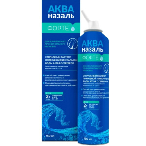 Купить: Акваназаль Форте 150 мл средство для орошения и промывания носа