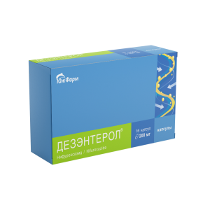 Купить: Дезэнтерол 200 мг 16 шт капсулы