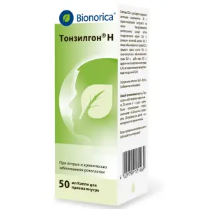 Купить Тонзилгон Н 50 мл капли
