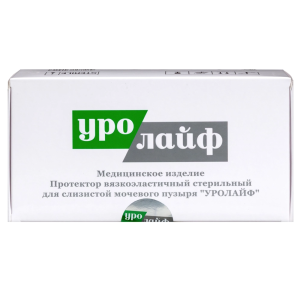 Купить: Уролайф 50 мл протектор вязкоэластичный стерильный для слизистой мочевого пузыря