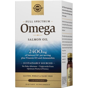 Купить: Solgar Омега-комплекс из дикого океанического лосося 120 шт капсулы