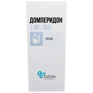 Купить: Домперидон 1 мг/мл 100 мл суспензия для приема внутрь