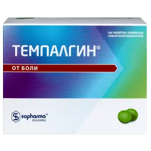 Купить Темпалгин 100 шт таблетки покрытые пленочной оболочкой