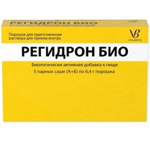 Купить: Регидрон Био 6,4 г 5 шт порошок для приготовления раствора для приема внутрь