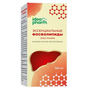 Купить: Idea pharm Эссенциальные фосфолипиды 60 шт мягкие желатиновые капсулы