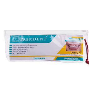 Купить: PresiDent Brace-Kit набор ортодонтический для ухода за брекетами