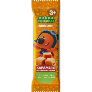 Купить: Ми-Ми-Мишки 24 г батончик-мюсли злаковый карамель