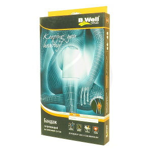 Купить: B.Well бандаж для коленного сустава согревающий размер M Артикул W-338