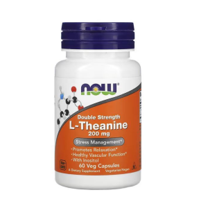 Купить: Now Foods L-theanine 60 шт капсулы