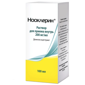 Купить: Нооклерин 20% 100 мл 1 шт раствор для приема внутрь флакон