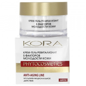 Купить: Kora 50 мл крем-гель ревитализант 5 факторов молодости кожи