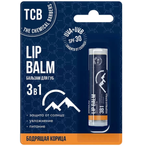 Купить: The Chemical Barbers бальзам для губ 3 в 1 бодрящая корица