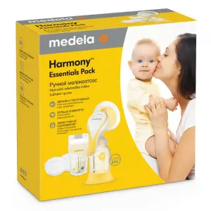 Купить Medela Harmony Essentials Pack молокоотсос двухфазный ручной