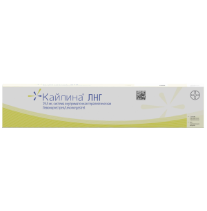 Купить: Кайлина ЛНГ 19,5 мг 1 шт система внутриматочная терапевтическая