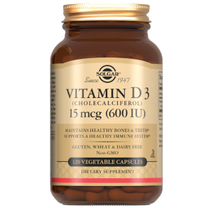 Купить: Solgar Витамин D3 15 мкг (600 МЕ) 120 шт капсулы