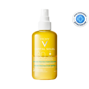 Купить: Vichy Capital Soleil 200 мл спрей солнцезащитный  для тела​ двухфазный увлажняющий SPF 30