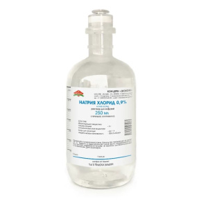 Купить: Натрия хлорид 0,9 % 250 мл раствор для инфузий пластик
