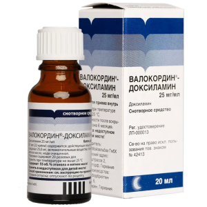 Купить: Валокордин-Доксиламин 20 мл капли для взрослых
