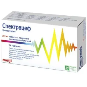 Купить Спектрацеф 200 мг 14 шт таблетки покрытые пленочной оболочкой
