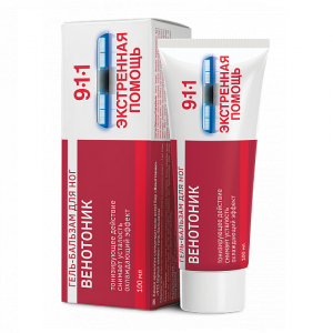 Купить: 911 Венотоник 100 мл гель-бальзам для ног
