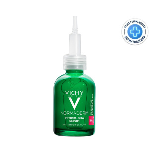 Купить: Vichy Normaderm 30 мл сыворотка пробио для проблемной кожи против прыщей и постакне с пробиотиком