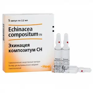Купить Эхинацея Композитум СН 2,2 мл 5 шт раствор для инъекций