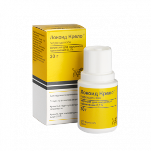 Купить: Локоид Крело 0,1 % 30 г эмульсия для наружного применения