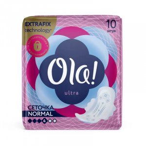 Купить: Ola Ultra Normal 10 шт прокладки гигиенические бархатистая сеточка