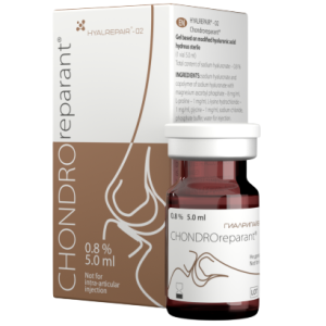 Купить: Гиалрипайер-02 Хондрорепарант 0,8 % 5 мл протез синовиальной жидкости