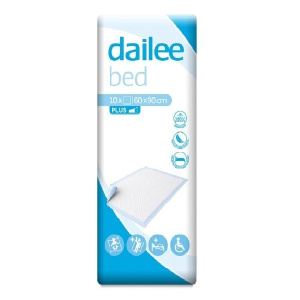 Купить: Dailee 60 см x 90 см 10 шт пеленки впитывающие одноразовые