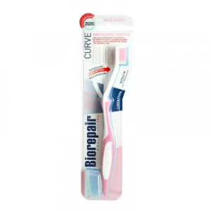 Купить: Biorepair Curve Protezione Gengive 1 шт щетка зубная изогнутая для комплексной защиты ультрамягкие щетинки