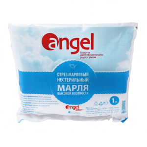Купить: Angel 10 м х 90 см марля медицинская плотность 32 г/м²