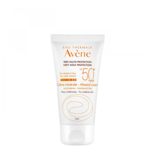 Купить: Avene SPF 50+ 50 мл крем солнцезащитный с минеральным экраном