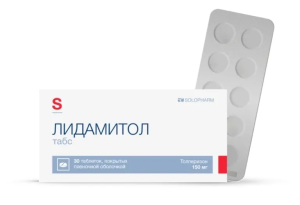 Купить: Лидамитол 150 мг 30 шт таблетки покрытые пленочной оболочкой