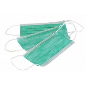Купить: Маска медицинская 5 шт 3-х слойная с фиксатором