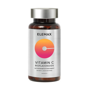 Купить: Elemax Витамин С Биофлавоноиды 60 шт капсулы