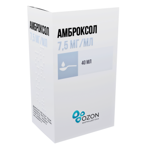 Купить: Амброксол 40 мл раствор для приема внутрь и ингаляций