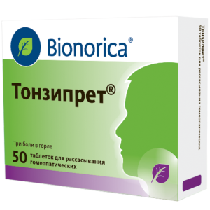 Купить: Тонзипрет 50 шт таблетки для рассасывания гомеопатические