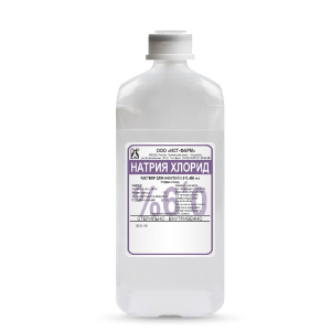 Купить: Натрия Хлорид 0,9 % 400 мл 1 шт раствор для инфузий