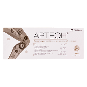 Купить: Артеон протез синовиальной жидкости 1,8 % 3 мл 1 шт