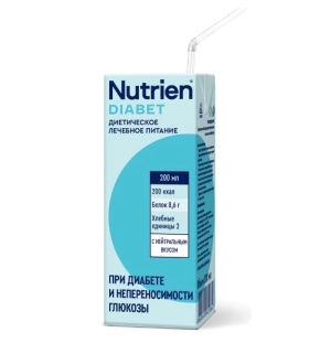 Купить: Nutrien Diabet 200 мл смесь для энтерального питания с нейтральным вкусом
