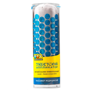 Купить: Тибетский аппликатор валик мягкий универсальный синий