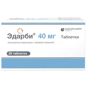 Купить Эдарби 40 мг 28 шт таблетки