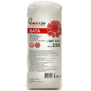 Купить Evers Live 250 г вата хирургическая нестерильная зиг-заг